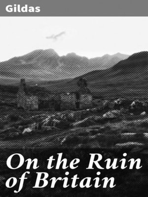 cover image of On the Ruin of Britain